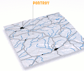 3d view of Pont-Roy