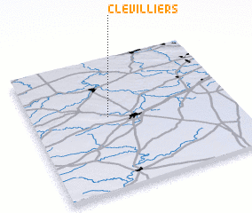 3d view of Clévilliers