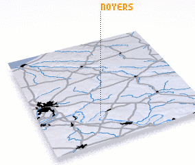3d view of Noyers