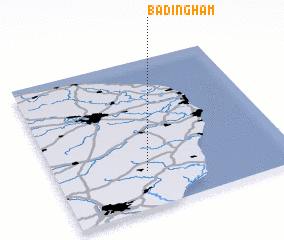 3d view of Badingham