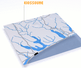 3d view of Kiossoumé