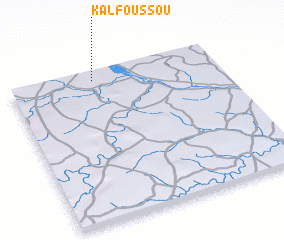 3d view of Kalfoussou