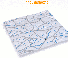 3d view of Anglars-Nozac