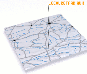 3d view of Le Couret-Fariaux