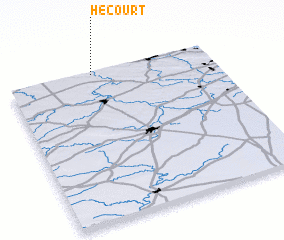 3d view of Hécourt