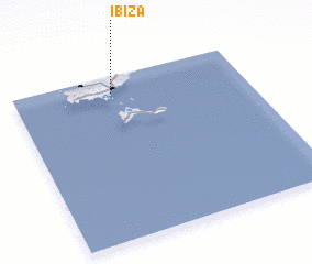 3d view of Ibiza