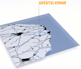 3d view of Great Glemham