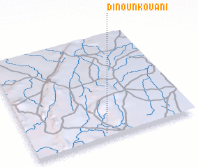 3d view of Dinoun-Kouani