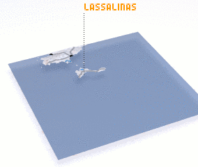 3d view of Las Salinas