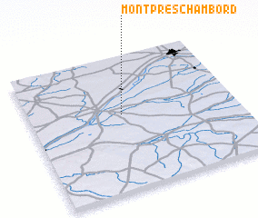 3d view of Mont-près-Chambord