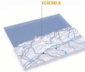 3d view of Ech Chelh