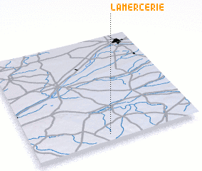 3d view of La Mercerie