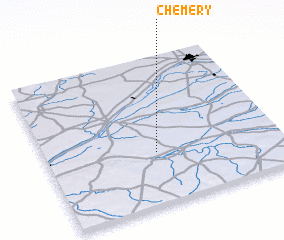 3d view of Chémery