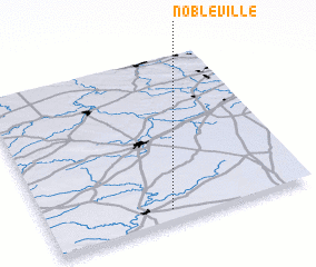 3d view of Nobleville