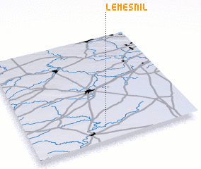 3d view of Le Mesnil