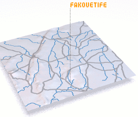 3d view of Fakouètifé