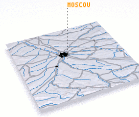 3d view of Moscou