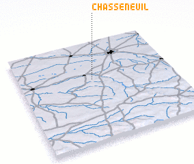 3d view of Chasseneuil