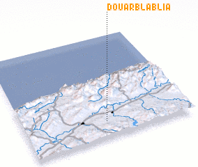 3d view of Douar Blablia