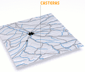 3d view of Castéras