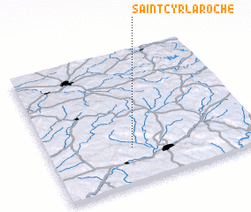 3d view of Saint-Cyr-la-Roche