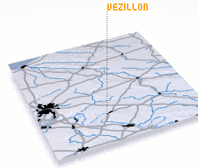 3d view of Vézillon