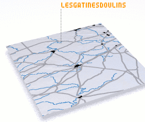 3d view of Les Gâtines dʼOulins