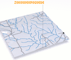 3d view of Zokouvé Kpoguédé