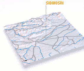 3d view of Sidi Hosni