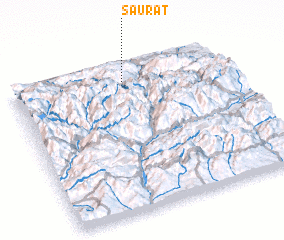 3d view of Saurat