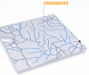 3d view of Sodogakopé