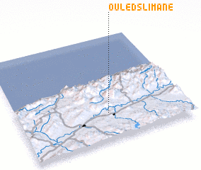 3d view of Ouled Slimane