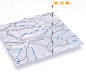 3d view of Bou Loual