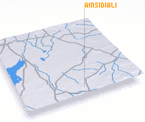 3d view of ʼAïn Sidi Ali