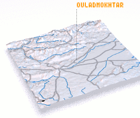 3d view of Oulad Mokhtar