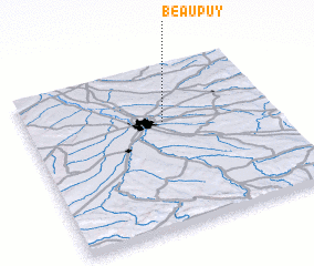 3d view of Beaupuy