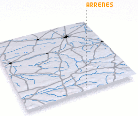 3d view of Arrènes