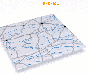 3d view of Baraize