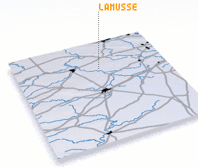 3d view of La Musse