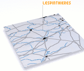 3d view of Les Pinthières