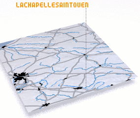 3d view of La Chapelle-Saint-Ouen