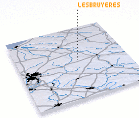 3d view of Les Bruyères