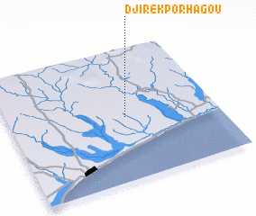 3d view of Djirekpo Rhagou