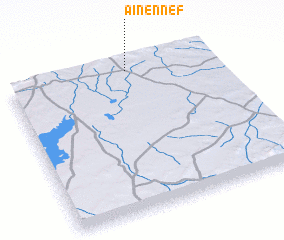 3d view of ʼAïn en Nef