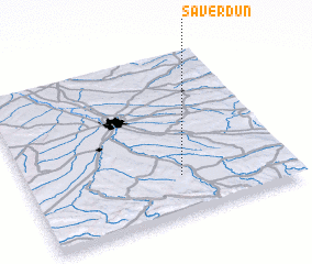 3d view of Saverdun