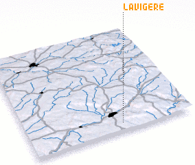 3d view of La Vigère