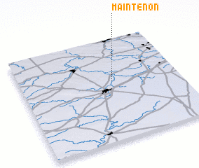 3d view of Maintenon