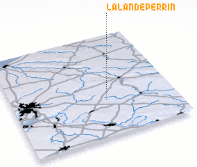 3d view of La Lande-Perrin