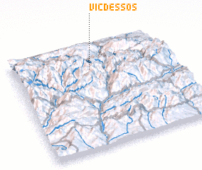 3d view of Vicdessos