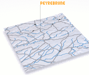 3d view of Peyrebrune